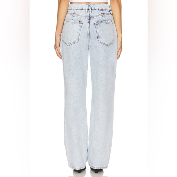 Good American Distressed Good 90’s Relaxed Jeans size 15 EUC - Picture 6 of 16